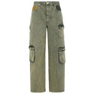 Moschino Jeans 'Cargo' Grey Denim Jeans Women